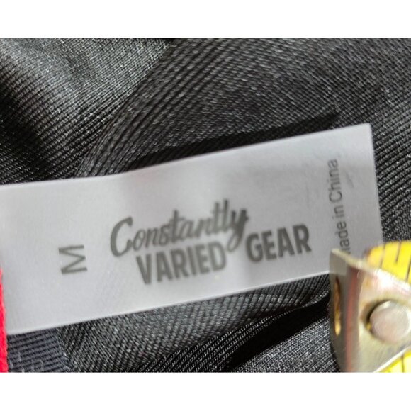 Constantly Varied Gear Womens Red Zip Front Sports Bra Medium fitness exercise - Picture 3 of 5